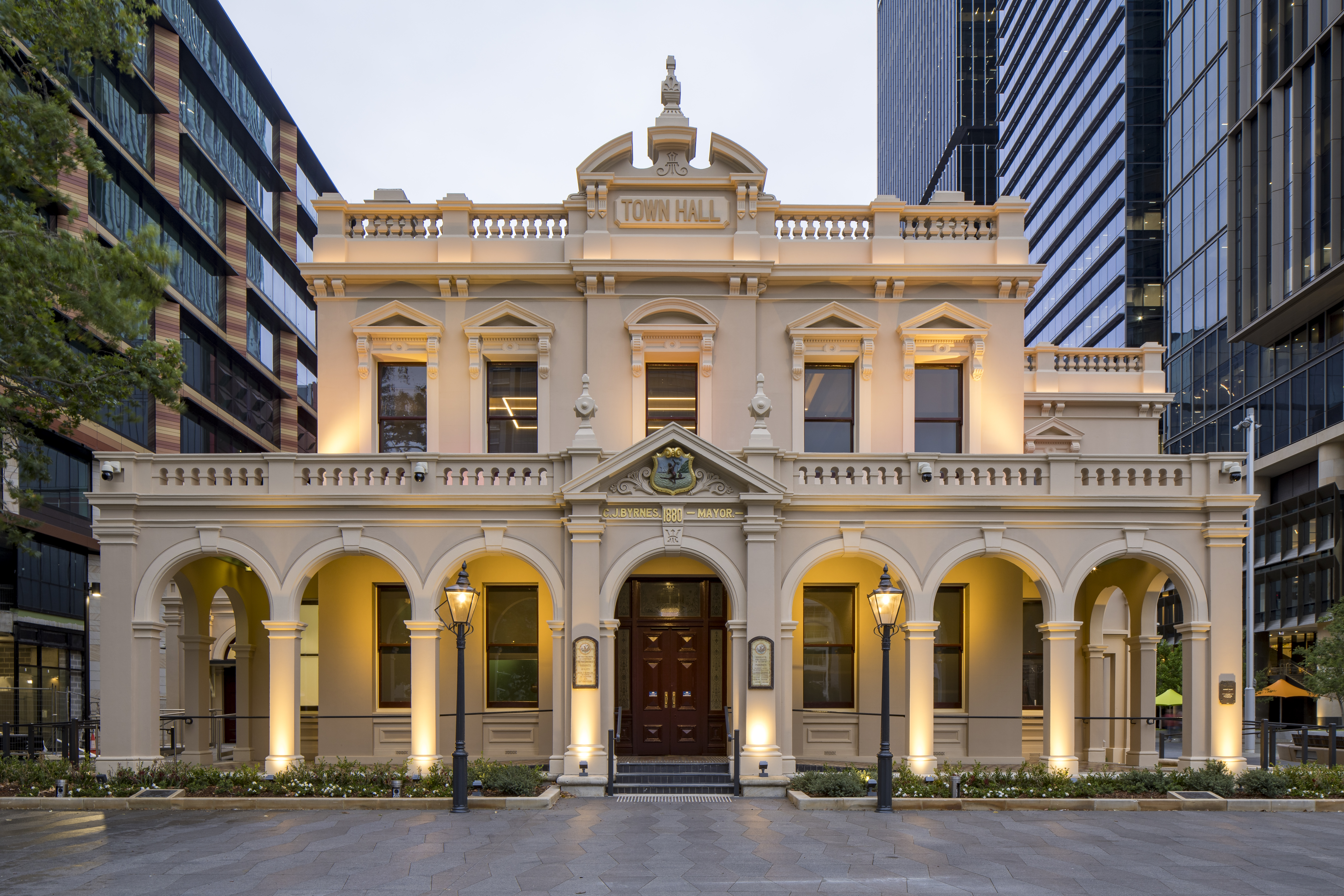 parramatta town hall facade