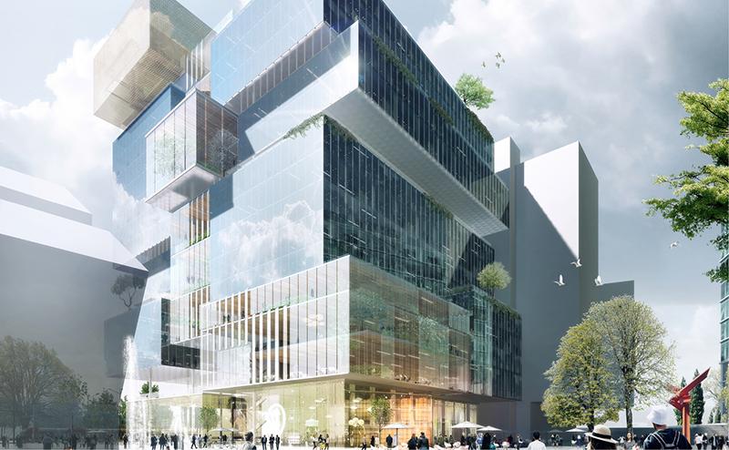 An artist's impression of 3 Parramatta Square