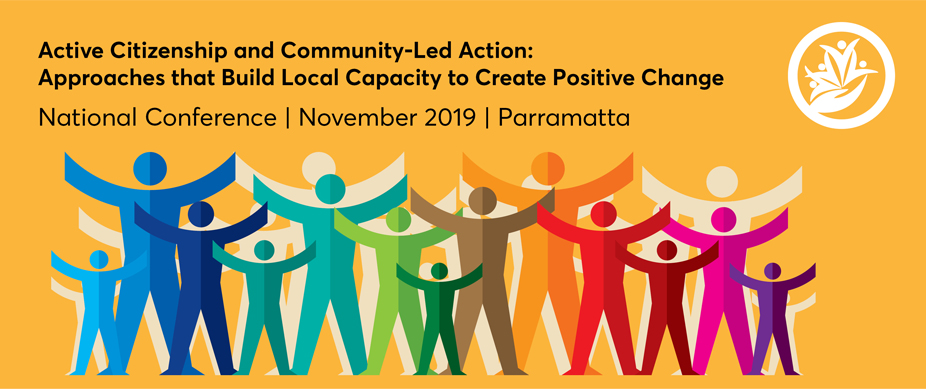 Active Citizenship Poster, National Conference 6-8 November 2019 in Parramatta