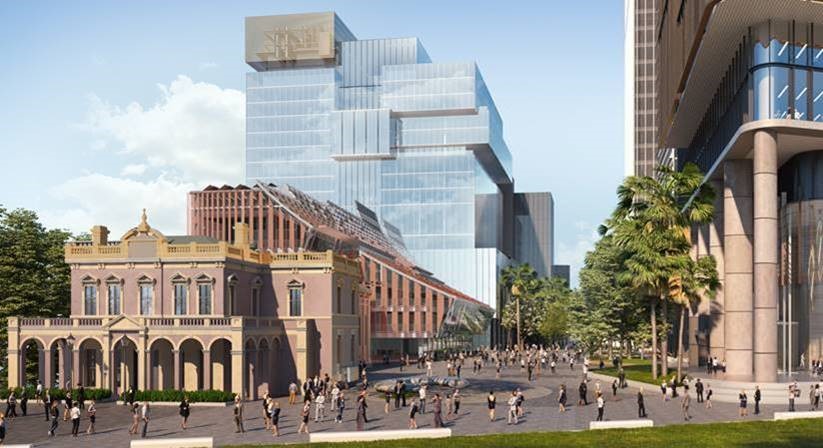 Artist rendering of Parramatta Square