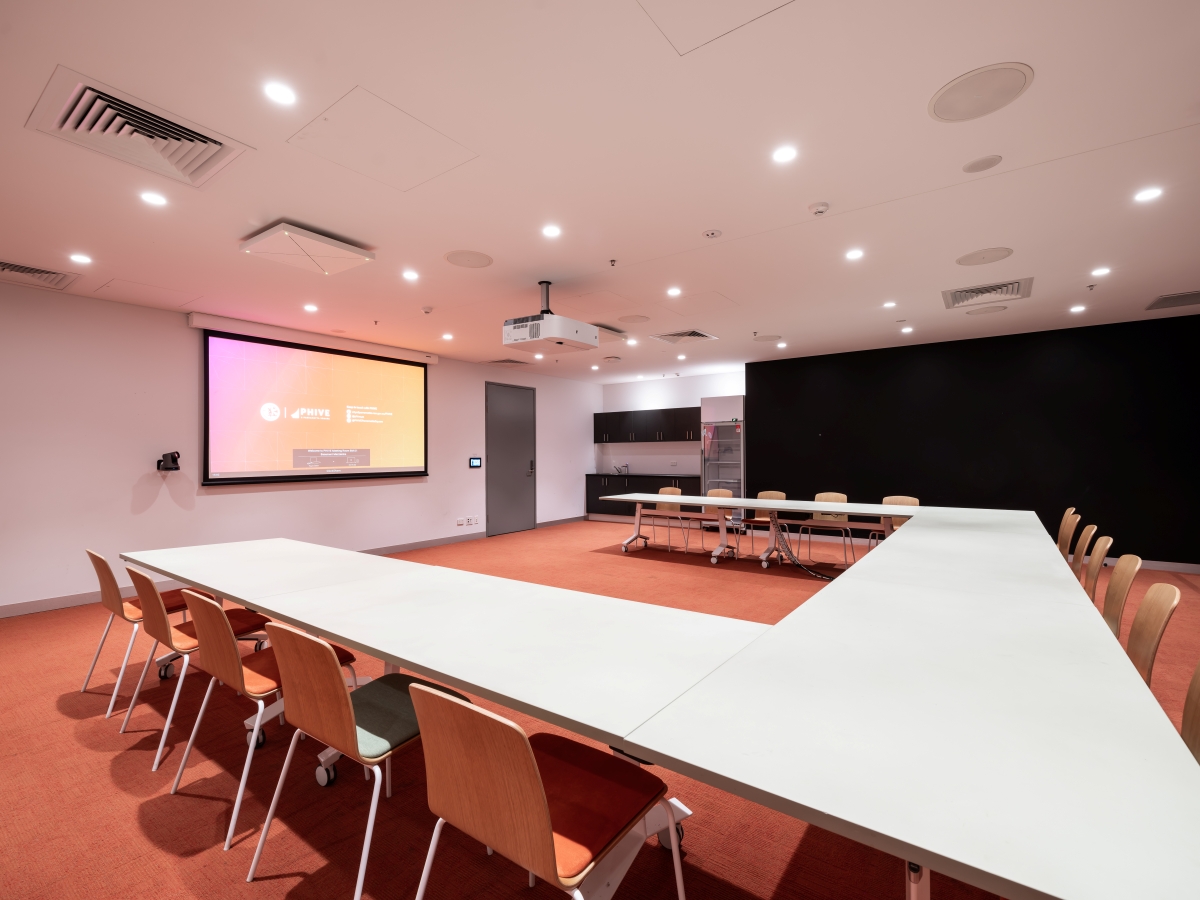 PHIVE meeting room BM01 boardroom layout