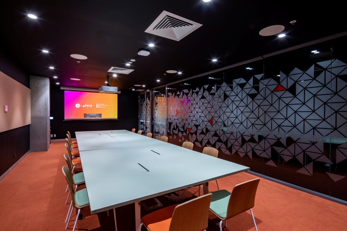 PHIVE meeting room BM02 Boardroom layout