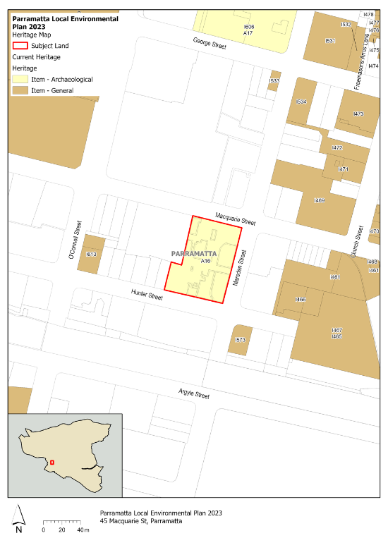 Map of the current status