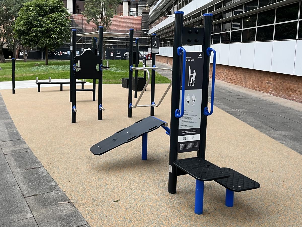Image of new fitness equipment