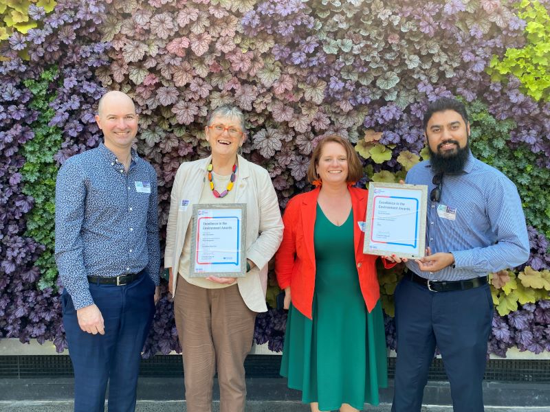 Recipients of LGNSW Excellence in the Environment awards