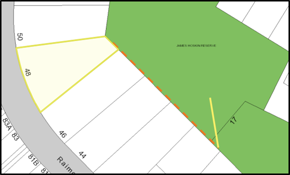 Stormwater indicated on map 