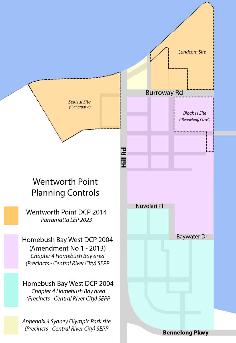 Wentworth Point Planning Controls