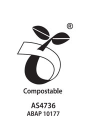 Compostable logo