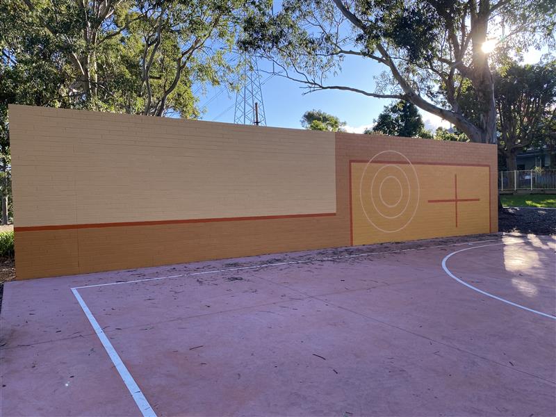 Caber Park Ball Wall