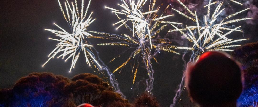 New years eve fireworks