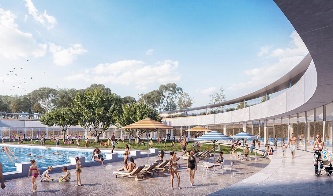 pac outdoor pool render