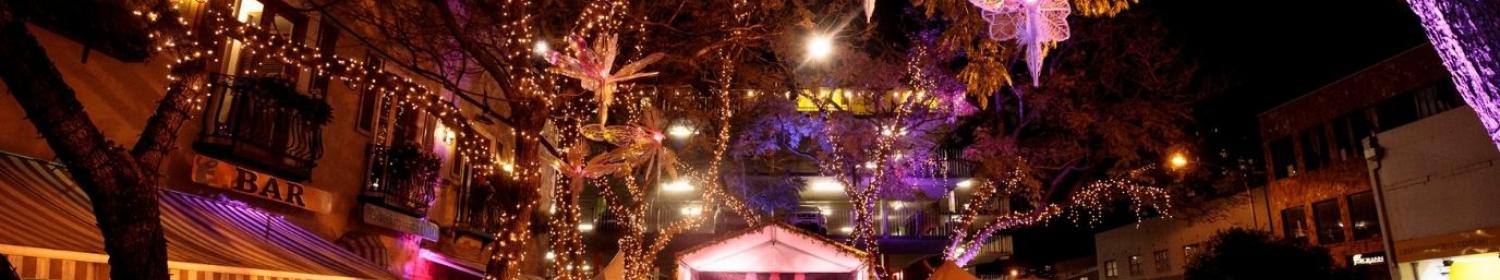 One of Parramatta's laneways lit up for Parramatta Lanes Festival