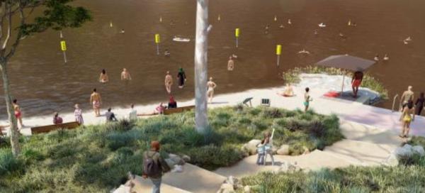 Swimming area upgrade