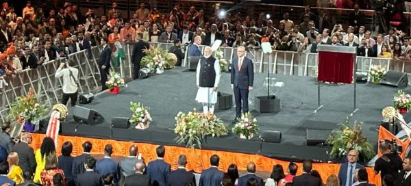 Indian Prime Minister Narendra Modi and Australian Prime Minister Anthony Albanese