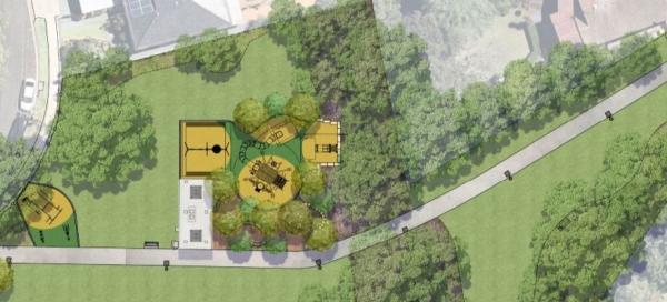 Artist rendering of the upgraded Kilpack Park