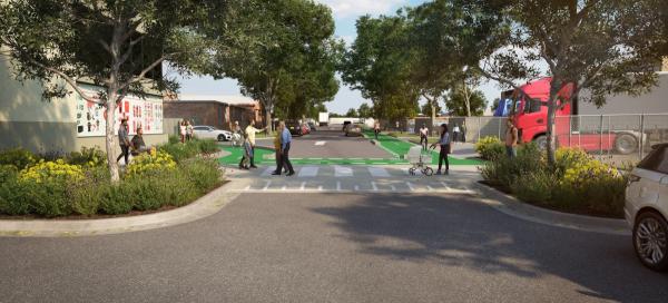 Artist visualisation of Duck River Project