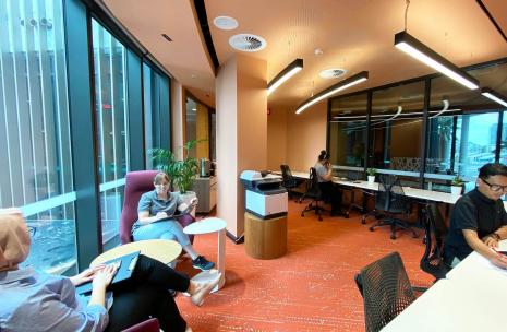 Co-working space at WPCCL