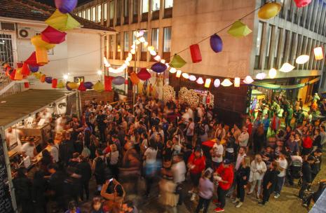 Parramatta Lanes Aerial view