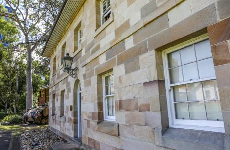 Lancer Barracks from outside