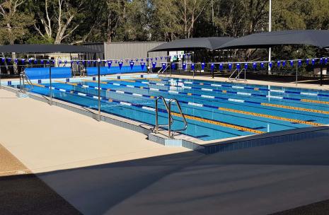 pool macarthur school girls swimming public