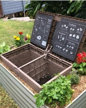 Get Grubby compost bin and worm farm