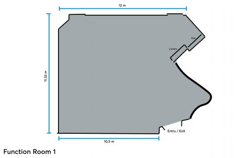 function room 1 layout